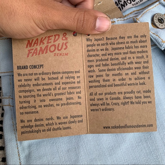 NWT Naked & Famous TheHighSkinny Power Stretch Jeans size 25 - Picture 8 of 8